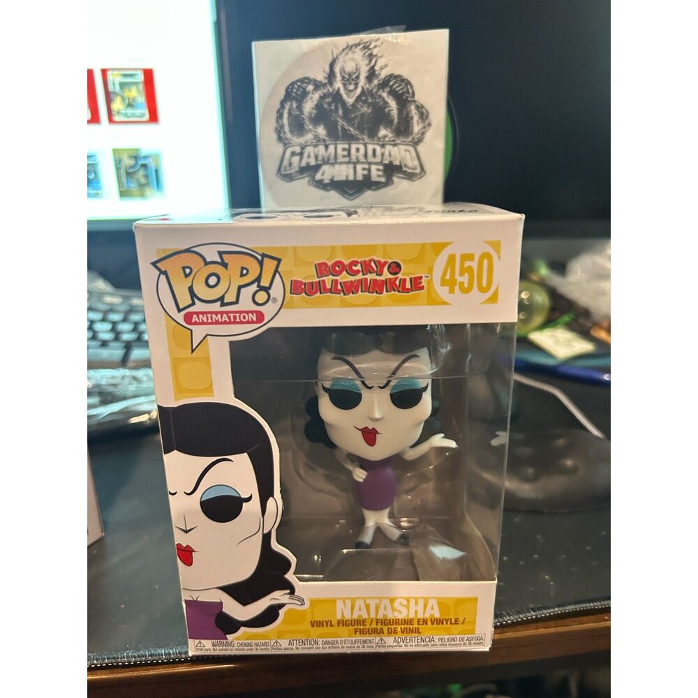 Funko Pop! Animation: Rocky & Bullwinkle - Natasha # 450